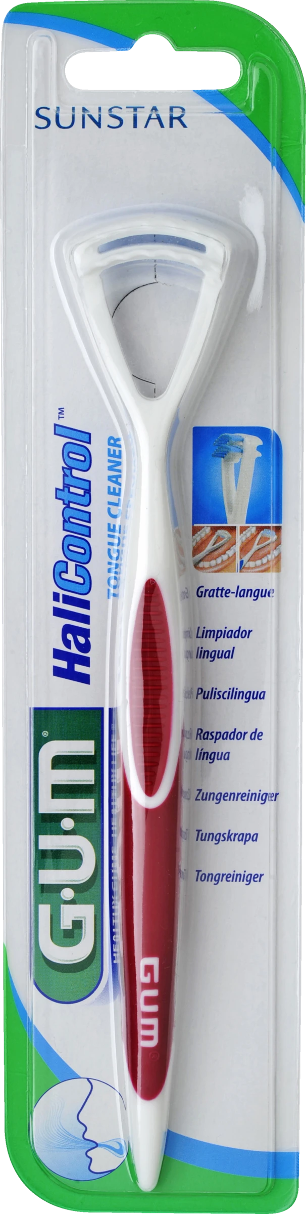 GUM® HaliControl® Zungenreiniger 1 GUM® HaliControl® Zungenreiniger