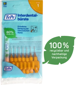 TePe Interdentalbürsten Orange, ISO 1, 0,45 Mm, 8 Stück -NIVEA SHOP MAM 7095604 SHOP IMAGE 1.4