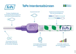 TePe Interdentalbürsten Lila, ISO 6, 1,1 Mm, 8 Stück 14 TePe Interdentalbürsten Lila, ISO 6, 1,1 Mm, 8 Stück -NIVEA SHOP MAM 7095629 SHOP IMAGE 1.4