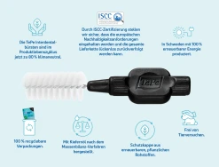 TePe Interdentalbürsten Schwarz, ISO 8, 1,5 Mm, 8 Stück 10 TePe Interdentalbürsten Schwarz, ISO 8, 1,5 Mm, 8 Stück -NIVEA SHOP MAM 7095664 SHOP IMAGE 1.4