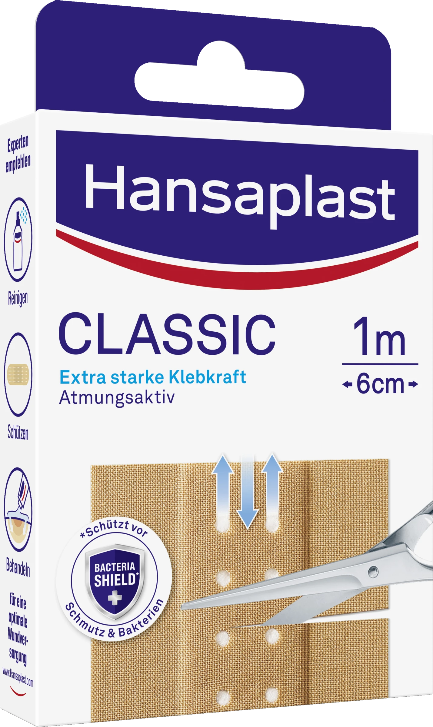 HANSAPLAST Classic Pflaster 1m 1 HANSAPLAST Classic Pflaster 1m