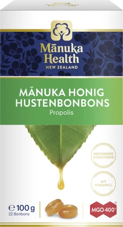 Manuka Health Manuka Honig Hustenbonbons MGO 400+ Mit Der Kraft Reiner Propolis