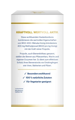 Manuka Health Manuka Honig Hustenbonbons MGO 400+ Mit Der Kraft Reiner Propolis -NIVEA SHOP MAM 7146523 SHOP IMAGE 1.4