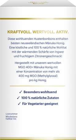 Manuka Health Manuka Honig Hustenbonbons MGO 400 Ingwer & Zitronen-Geschmack -NIVEA SHOP MAM 7146527 SHOP IMAGE 1.4