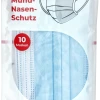 Medizinischer Mund-Nasen-Schutz, Blau