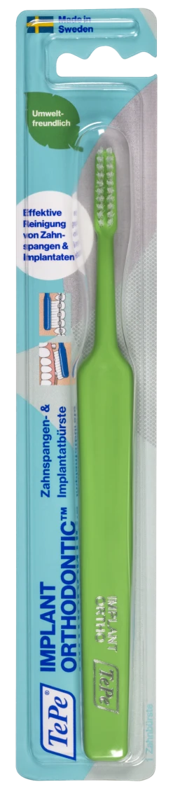 TePe Implant Orthodontic Zahnspangenbürste