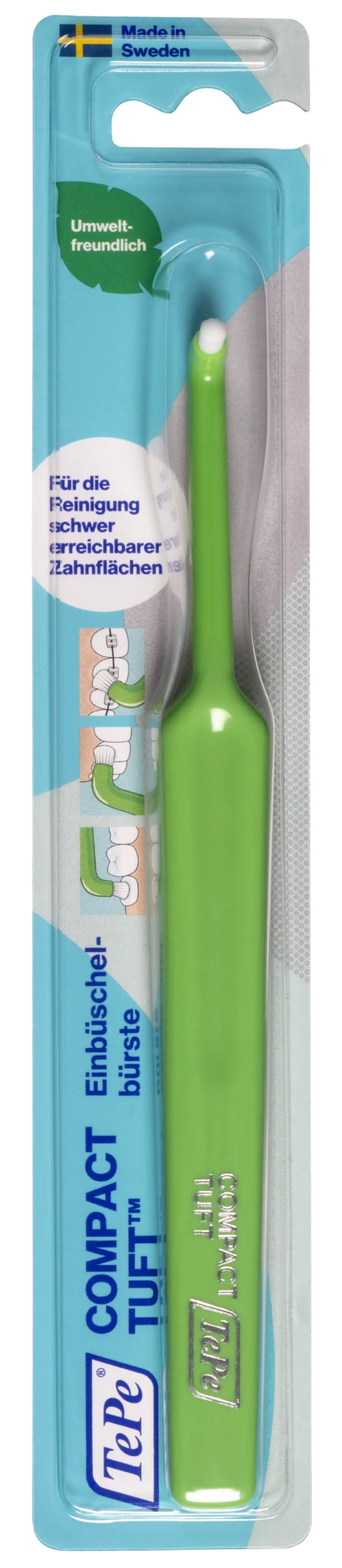 TePe Compact Tuft Einbüschelbürste 1 TePe Compact Tuft Einbüschelbürste