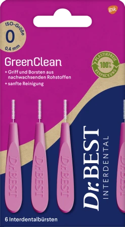 Dr.BEST GreenClean Interdentalbürsten Gr. 0