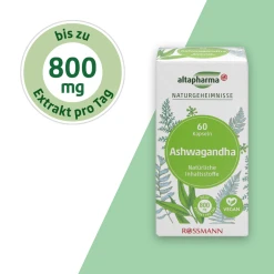 Altapharma Naturgeheimnisse Ashwagandha -NIVEA SHOP MAM 7917495 SHOP IMAGE 1.4