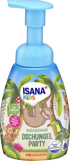 ISANA KiDS Waschschaum Dschungelparty