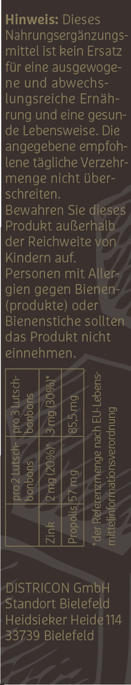 Naturbell Propolis Husten-Bonbons 3 Naturbell Propolis Husten-Bonbons – Bild 3