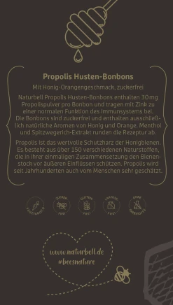 Naturbell Propolis Husten-Bonbons 7 Naturbell Propolis Husten-Bonbons -NIVEA SHOP MAM 7969461 SHOP IMAGE 1.4