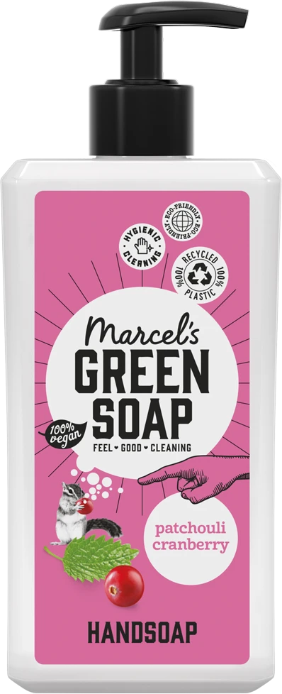 Marcel's Green Soap Handseife Patschuli & Cranberry 1 Marcel's Green Soap Handseife Patschuli & Cranberry