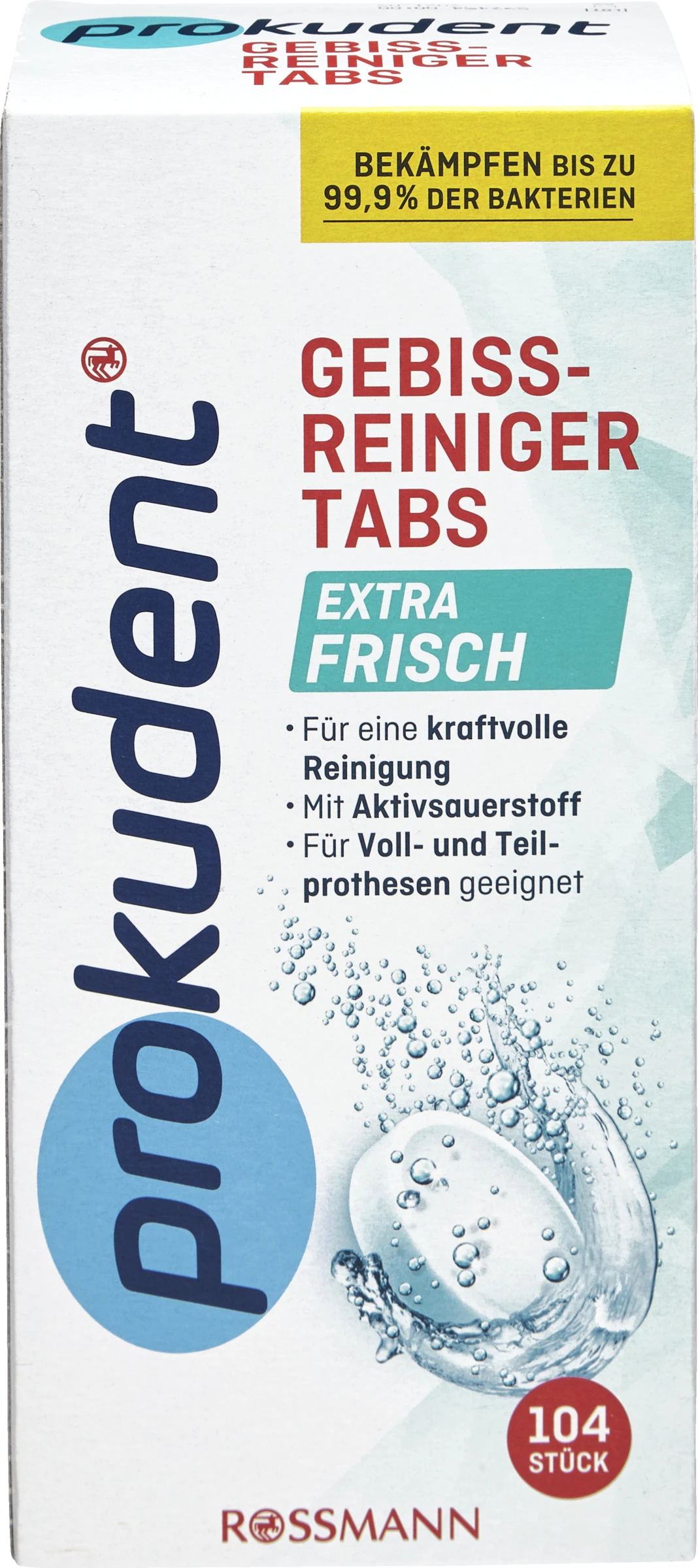 Prokudent Gebissreiniger Tabs Extra Frisch 1 Prokudent Gebissreiniger Tabs Extra Frisch