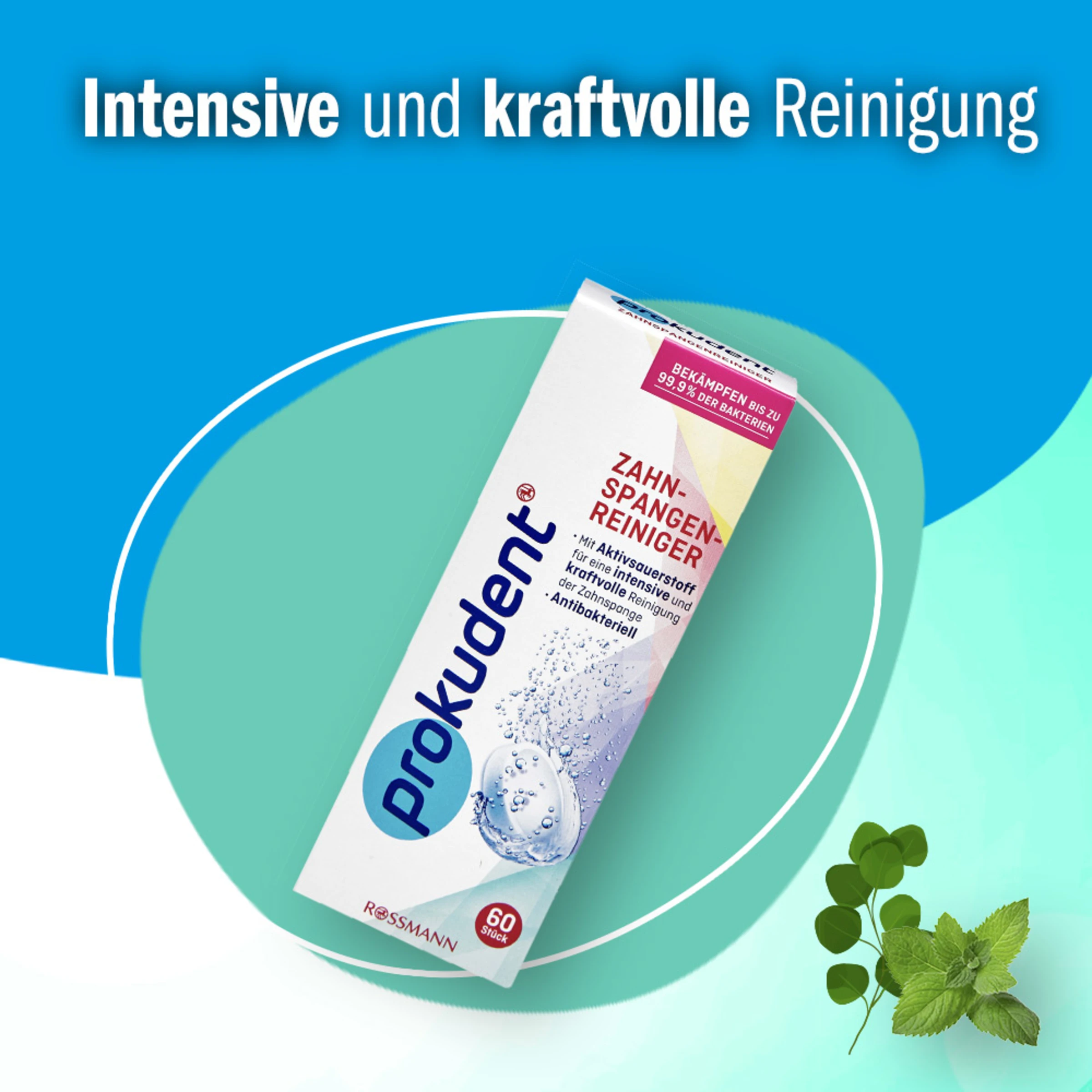 Prokudent Zahnspangenreiniger Tabletten 2 Prokudent Zahnspangenreiniger Tabletten – Bild 2