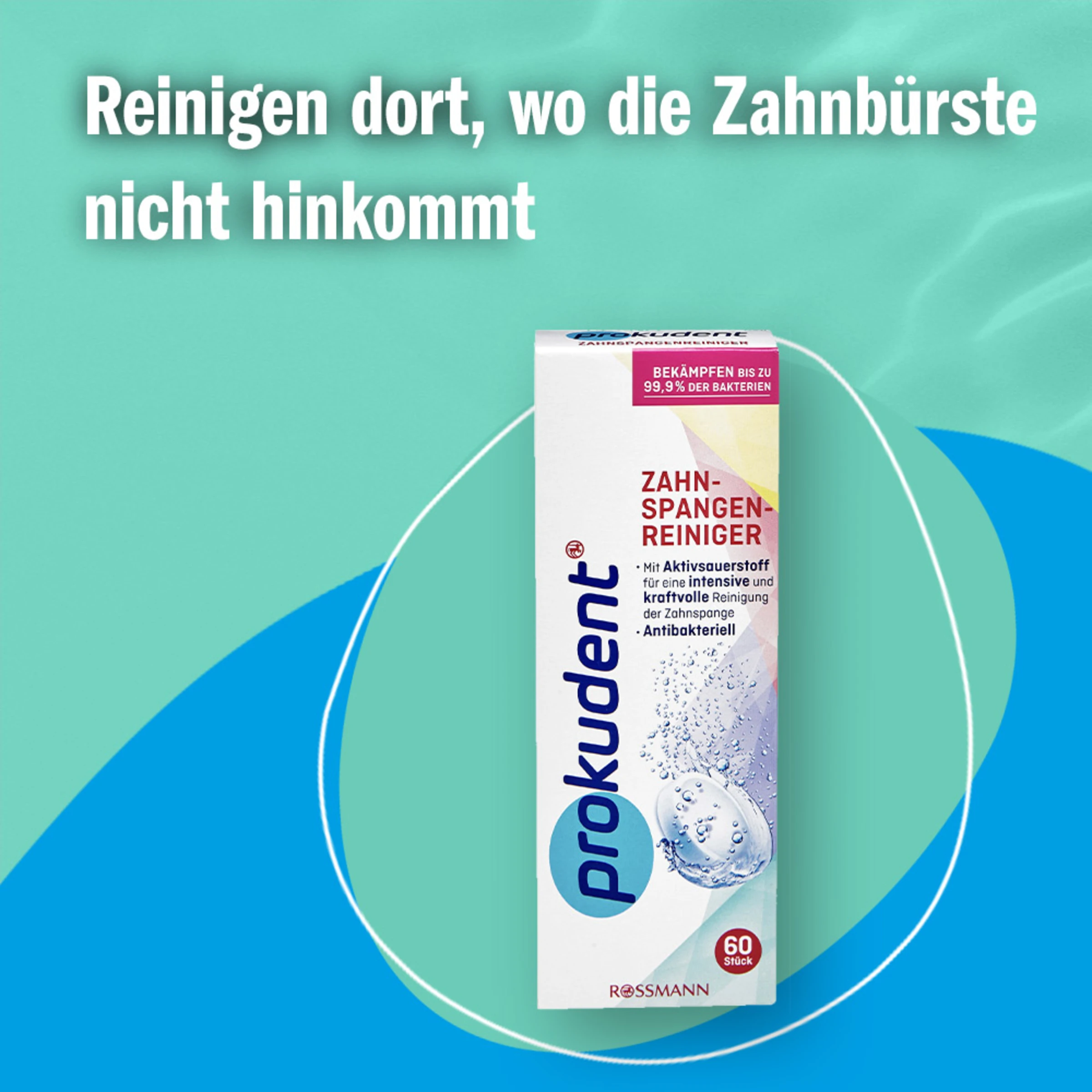Prokudent Zahnspangenreiniger Tabletten 3 Prokudent Zahnspangenreiniger Tabletten – Bild 3