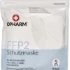 Opharm FFP2 Schutzmaske Weiß 5-lagig