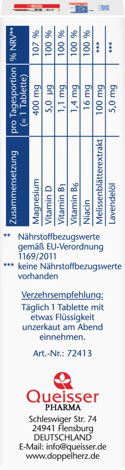 Doppelherz Aktiv Magnesium 400 Für Die Nacht -NIVEA SHOP MAM 8201555 SHOP IMAGE 1.4