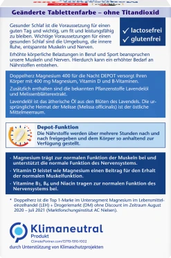 Doppelherz Aktiv Magnesium 400 Für Die Nacht -NIVEA SHOP MAM 8201557 SHOP IMAGE 1.4