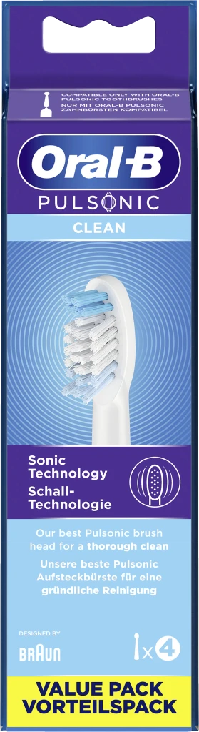 Oral B Aufsteckbürsten Pulsonic Clean 1 Oral B Aufsteckbürsten Pulsonic Clean