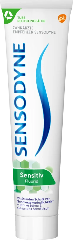 Sensodyne Zahnpasta Fluorid Sensitiv