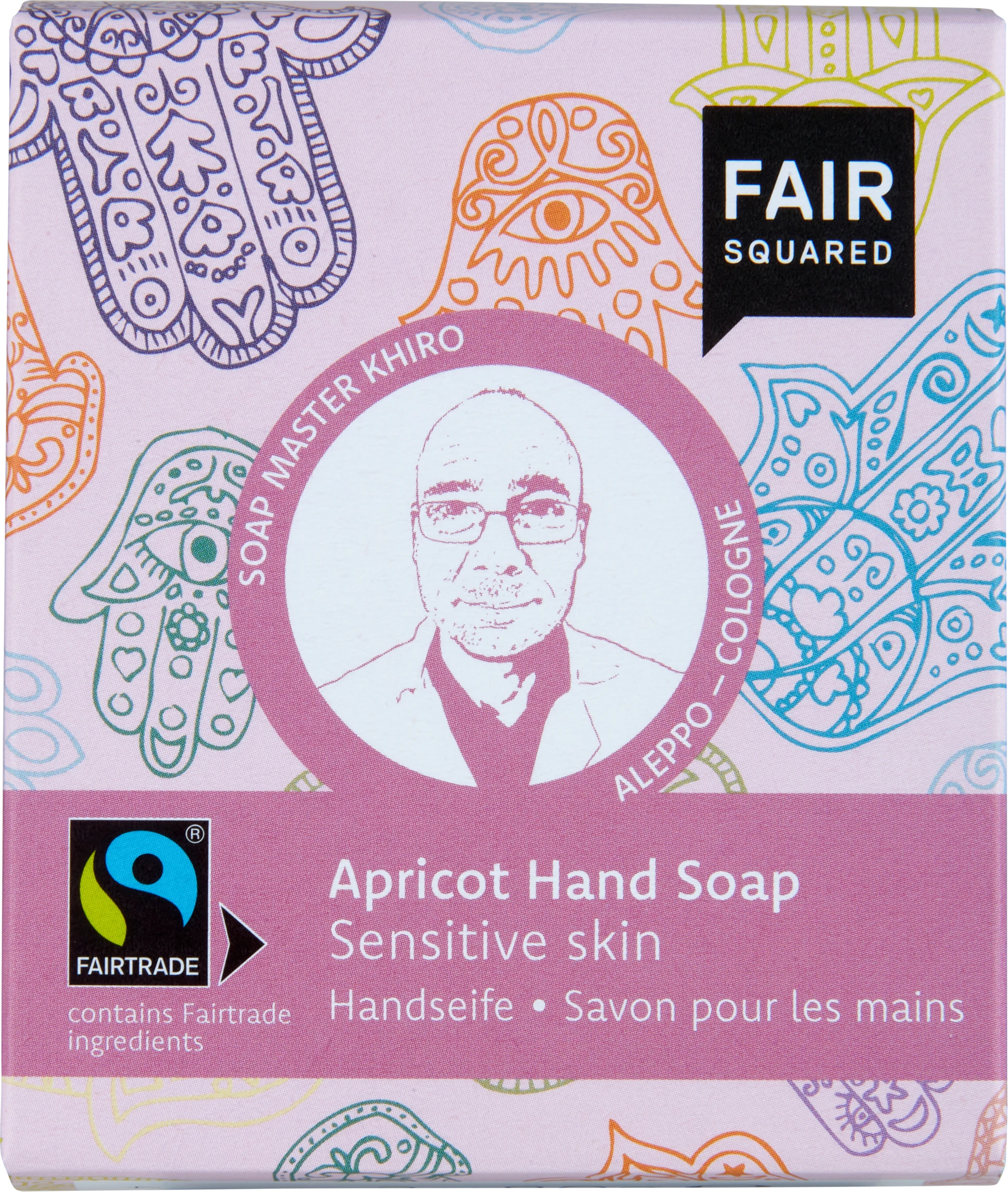 FAIR SQUARED Handseife Apricot 1 FAIR SQUARED Handseife Apricot