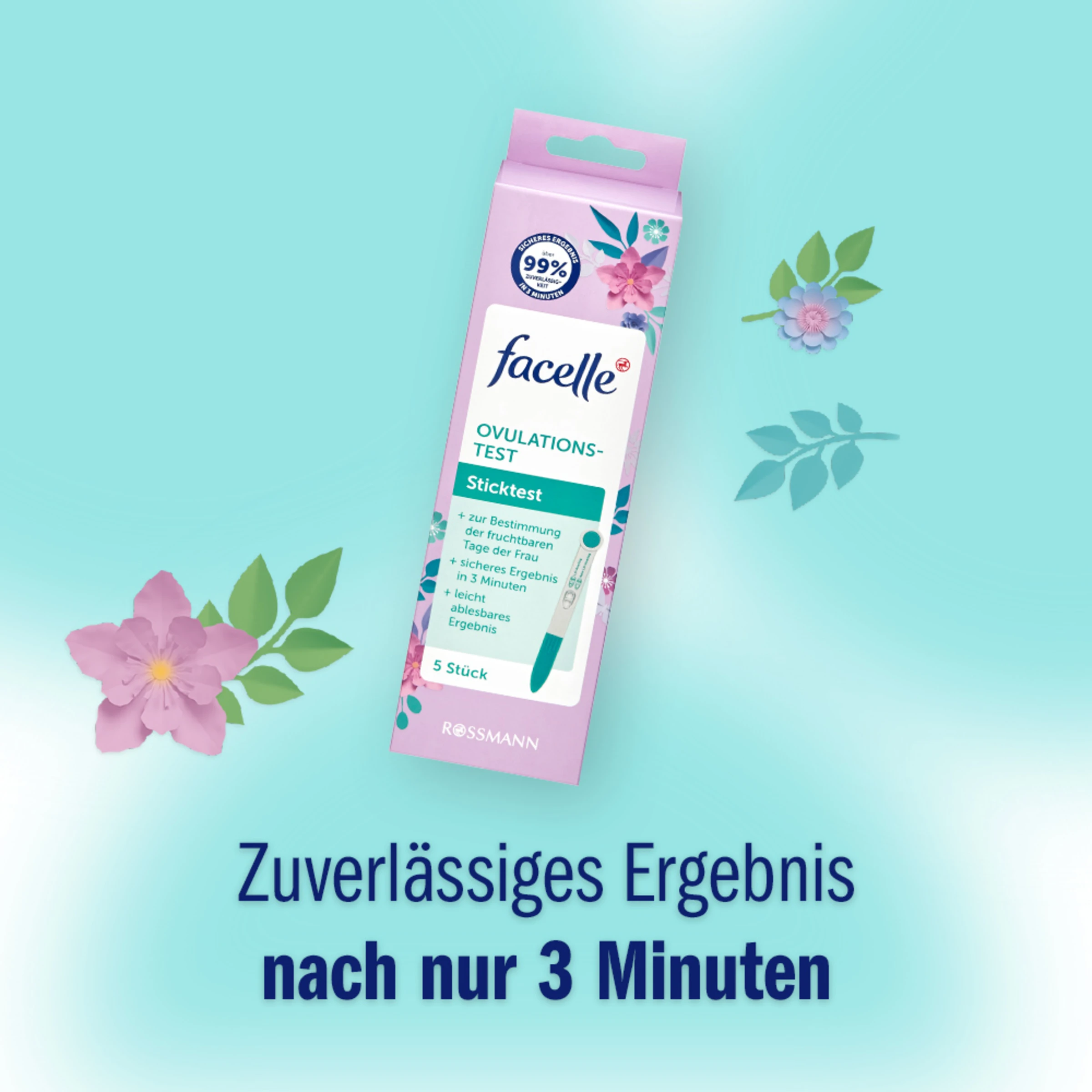 Facelle 5 Ovulationstests 2 Facelle 5 Ovulationstests – Bild 2