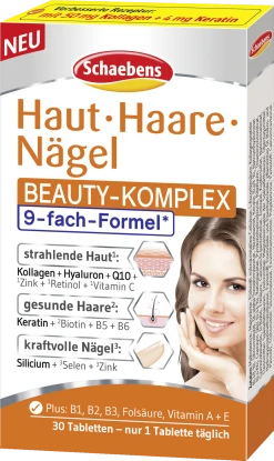 Schaebens Haut · Haare · Nägel Beauty-Komplex