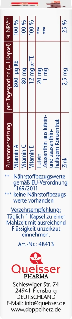 Doppelherz Aktiv Augen Vital Sehkraft 7 Doppelherz Aktiv Augen Vital Sehkraft -NIVEA SHOP MAM 8446275 SHOP IMAGE 1.4