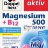 Doppelherz Aktiv Magnesium 500 + B12 2-Phasen Depot