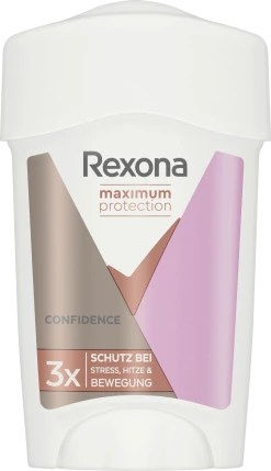 NIVEA SHOP 17 Rexona Deo Creme Stick Women Maximum Protection Confidence Anti-Transpirant, 45 Ml