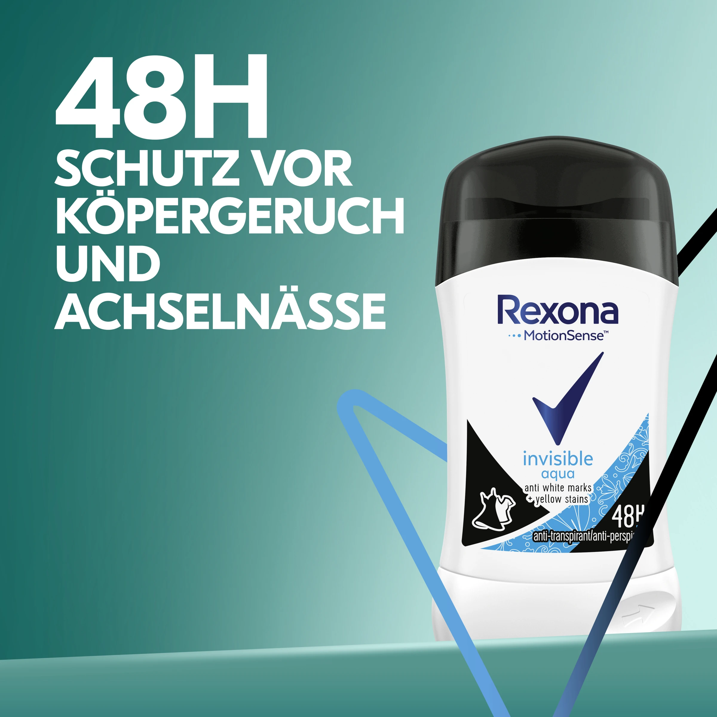 Rexona Deostick Invisible Aqua Anti-Transpirant 4 Rexona Deostick Invisible Aqua Anti-Transpirant – Bild 4