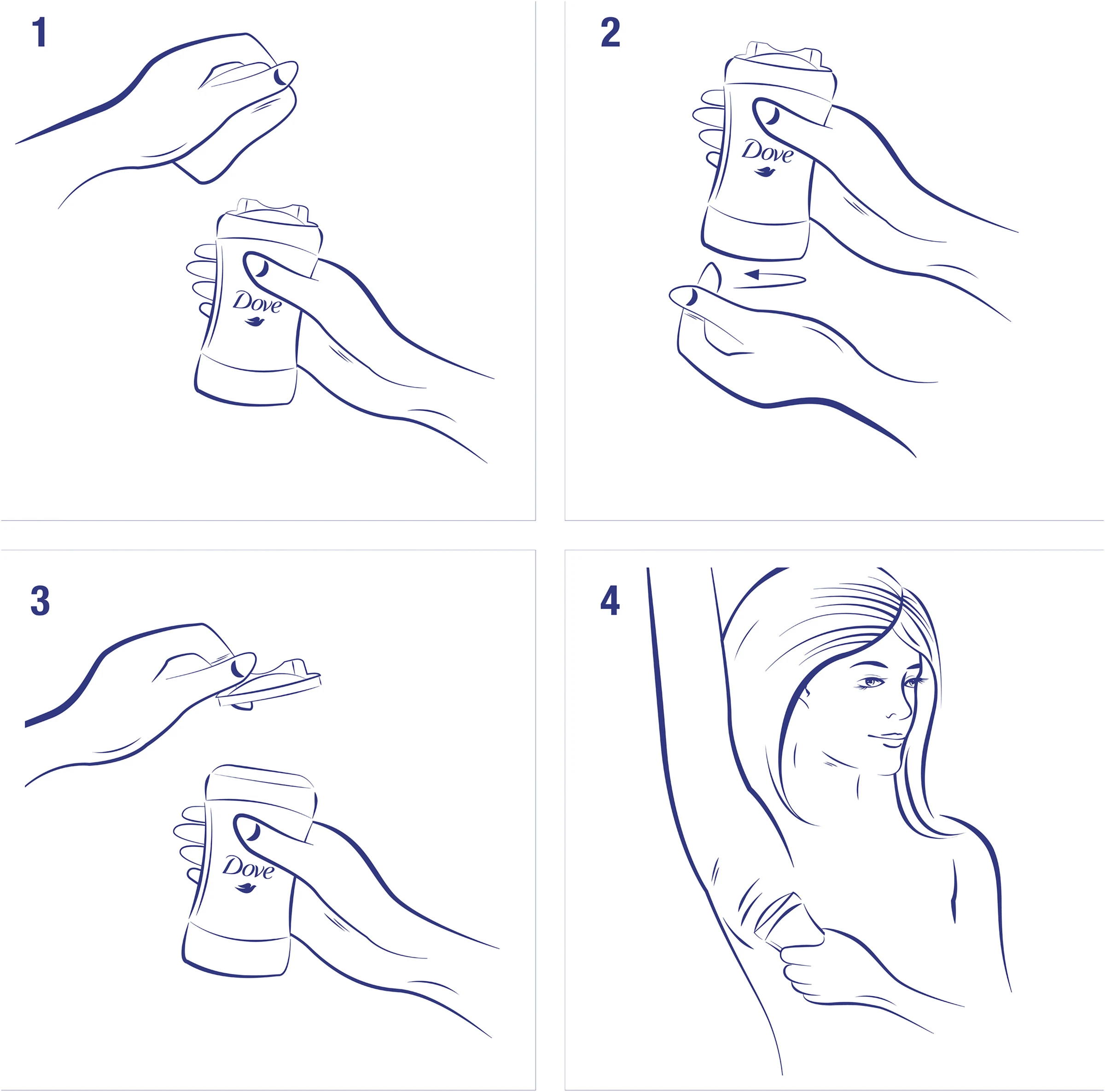 DOVE Deo Stick Original Anti-Transpirant 7 DOVE Deo Stick Original Anti-Transpirant – Bild 7