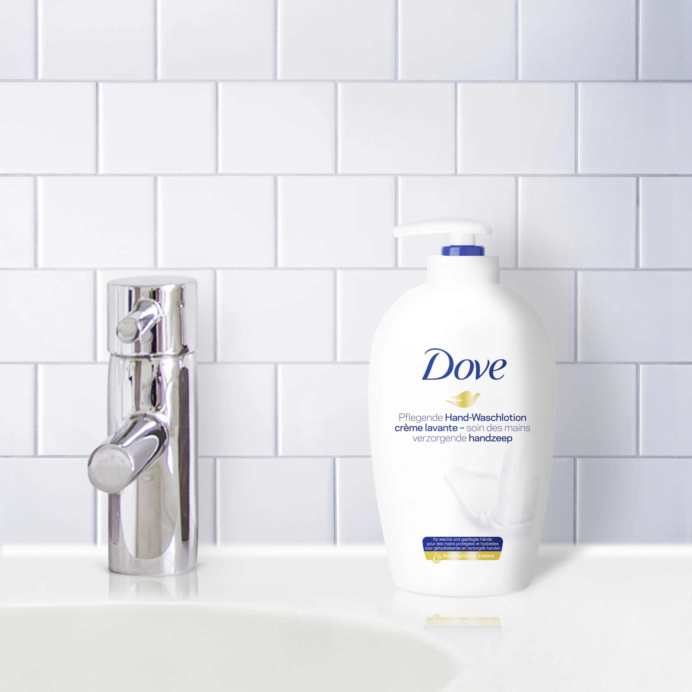 DOVE Pflegende Hand-Waschlotion Seifenspender 5 DOVE Pflegende Hand-Waschlotion Seifenspender – Bild 5