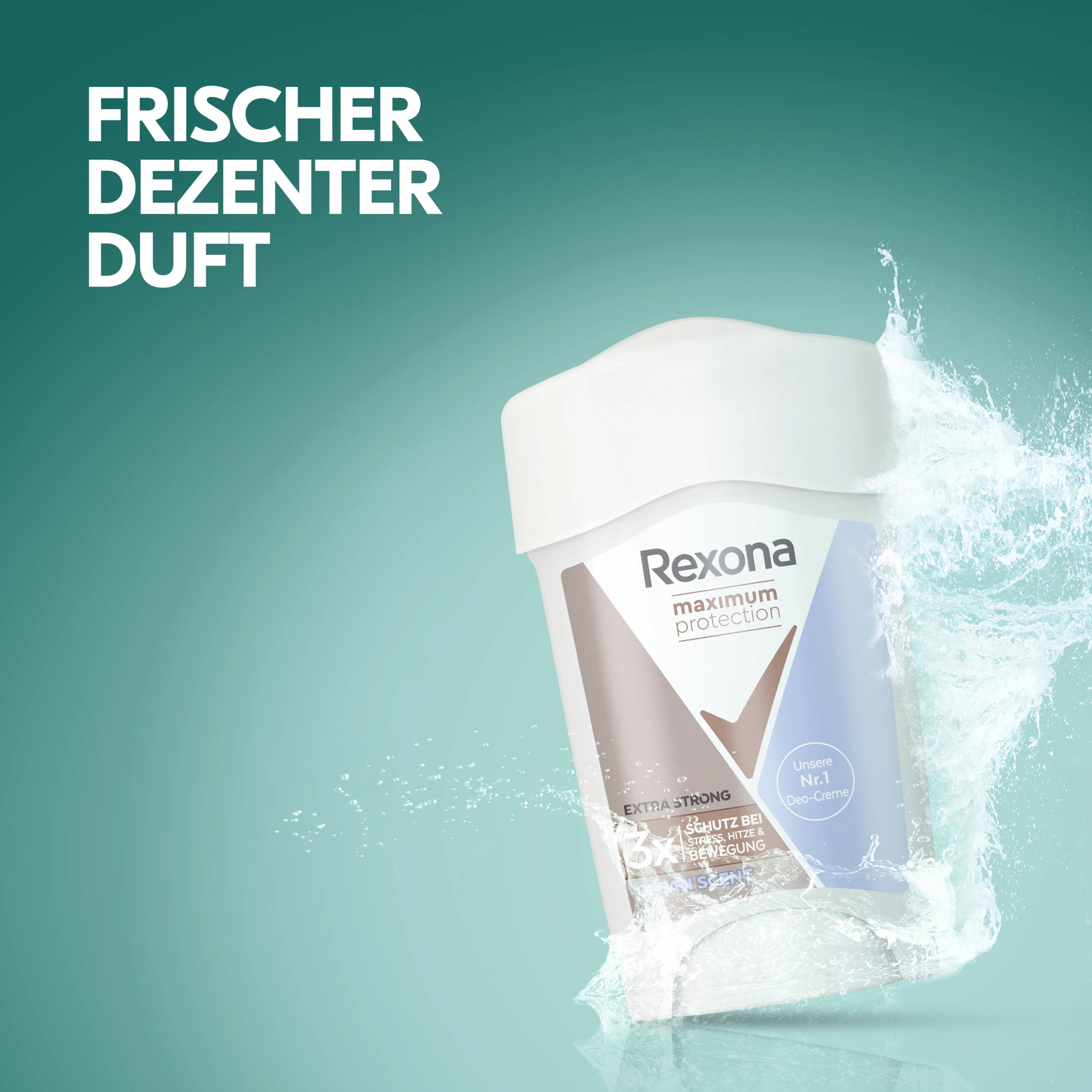 Rexona Deocreme Women Maximum Protection Clean Scent Anti-Transpirant 8 Rexona Deocreme Women Maximum Protection Clean Scent Anti-Transpirant – Bild 8