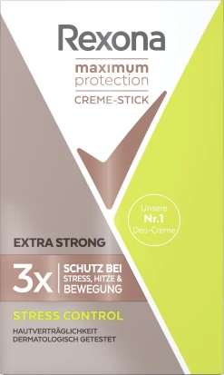 Rexona Maximum Protection Women Deo Cremestick Stress Control Anti-Transpirant