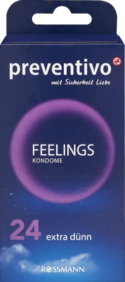 Preventivo Feelings Kondome Extra Dünn