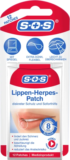 SOS Lippenherpes-Patch