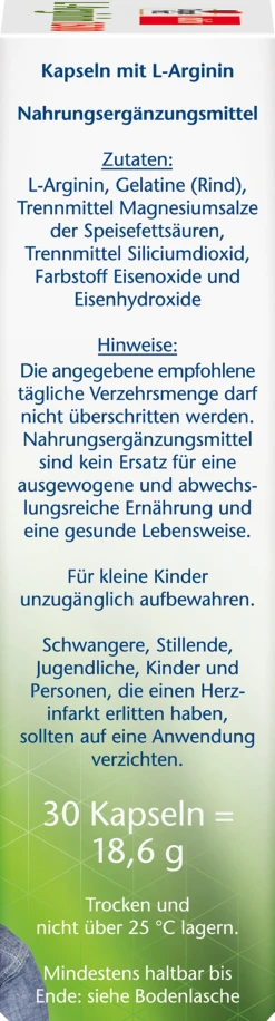 Doppelherz L-Arginin 1500 Kapseln