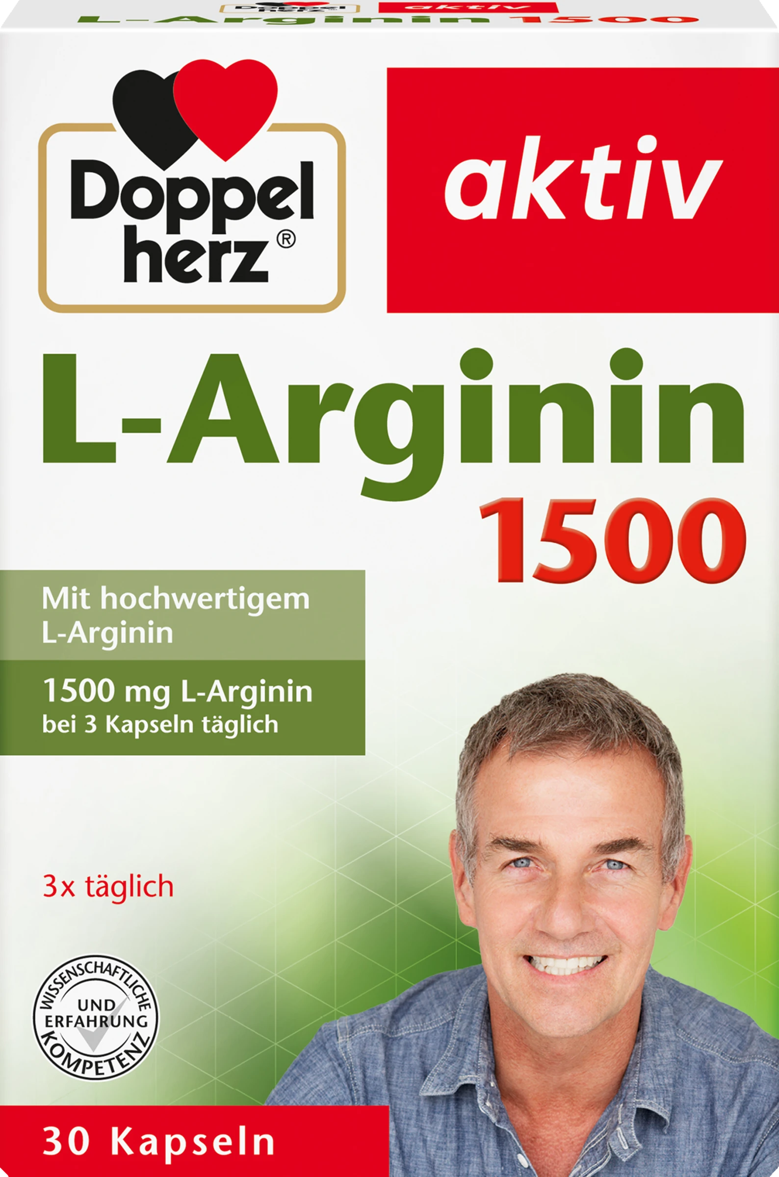Doppelherz L-Arginin 1500 Kapseln 2 Doppelherz L-Arginin 1500 Kapseln – Bild 2