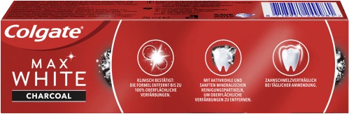 Colgate® Max White Charcoal Zahnpasta 2 Colgate® Max White Charcoal Zahnpasta – Bild 2
