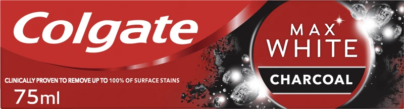 Colgate® Max White Charcoal Zahnpasta 1 Colgate® Max White Charcoal Zahnpasta