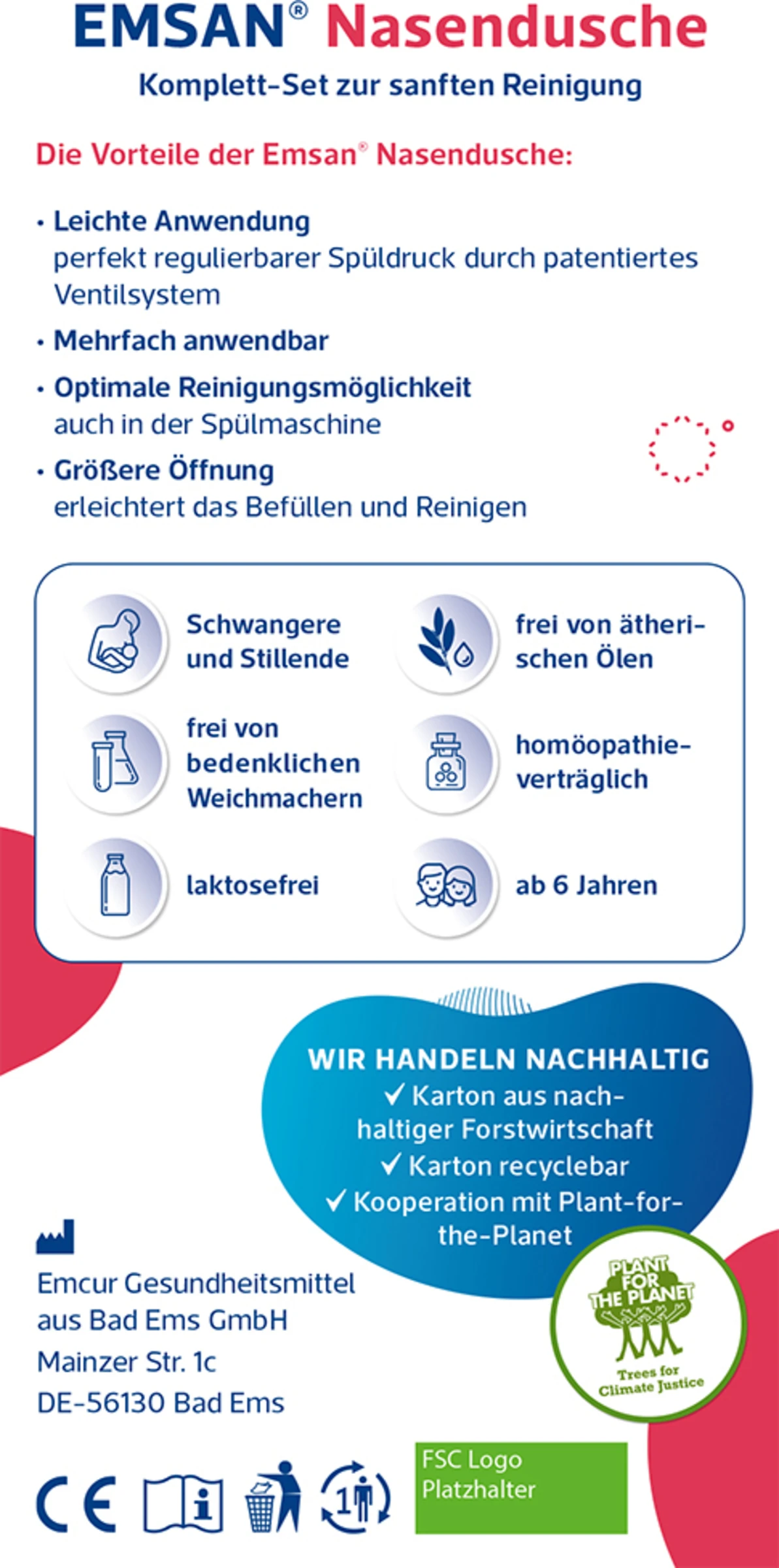 Emsan Nasendusche Komplett-Set 3 Emsan Nasendusche Komplett-Set – Bild 3