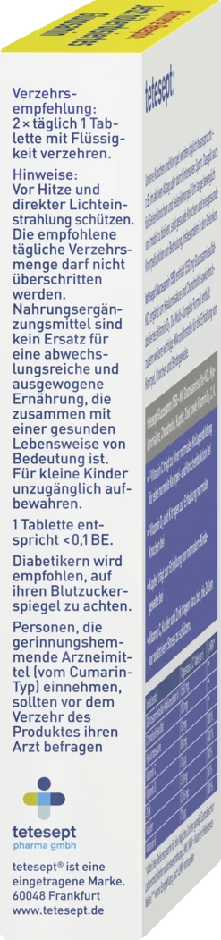 Tetesept Glucosamin 1550 Für Knorpel + Knochen -NIVEA SHOP MAM 8689501 SHOP IMAGE 1.4