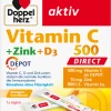 Doppelherz Aktiv Vitamin C 500 Direct + Zink + D3