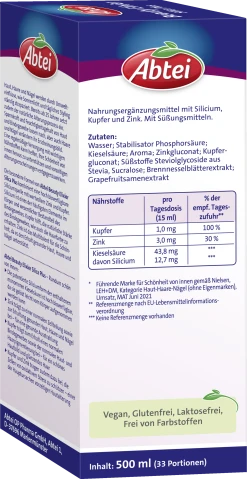 Abtei Beauty Elixier Silica Plus -NIVEA SHOP MAM 8723891 SHOP IMAGE 1.4