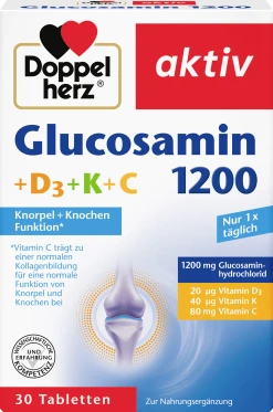 Doppelherz Aktiv Glucosamin 1200 + D3 + K + C Tabletten