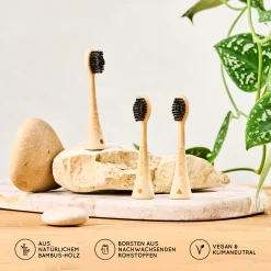 Happybrush Bambus Aufsteckbürsten ECO V3 7 Happybrush Bambus Aufsteckbürsten ECO V3 -NIVEA SHOP MAM 8771914 SHOP IMAGE 1.4