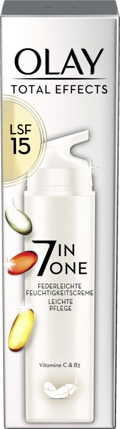Olay Total Effects 7in1 Federleichte Feuchtigkeitscreme LSF 15