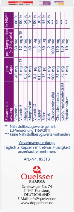 Doppelherz Aktiv Glucosamin 1000 + Curcuma Kapseln -NIVEA SHOP MAM 8785152 SHOP IMAGE 1.4